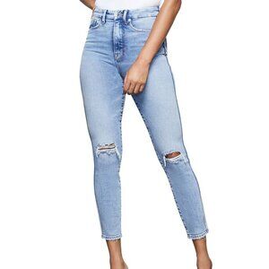 Good American Good Curve Crop Skinny Jeans